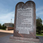 10 commandments removed Oklahoma ten commandments removed